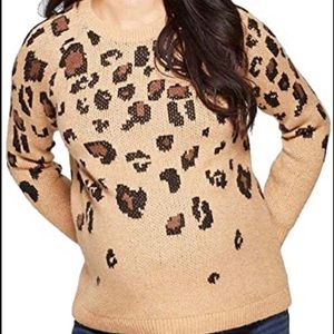 Leopard Print Sweater